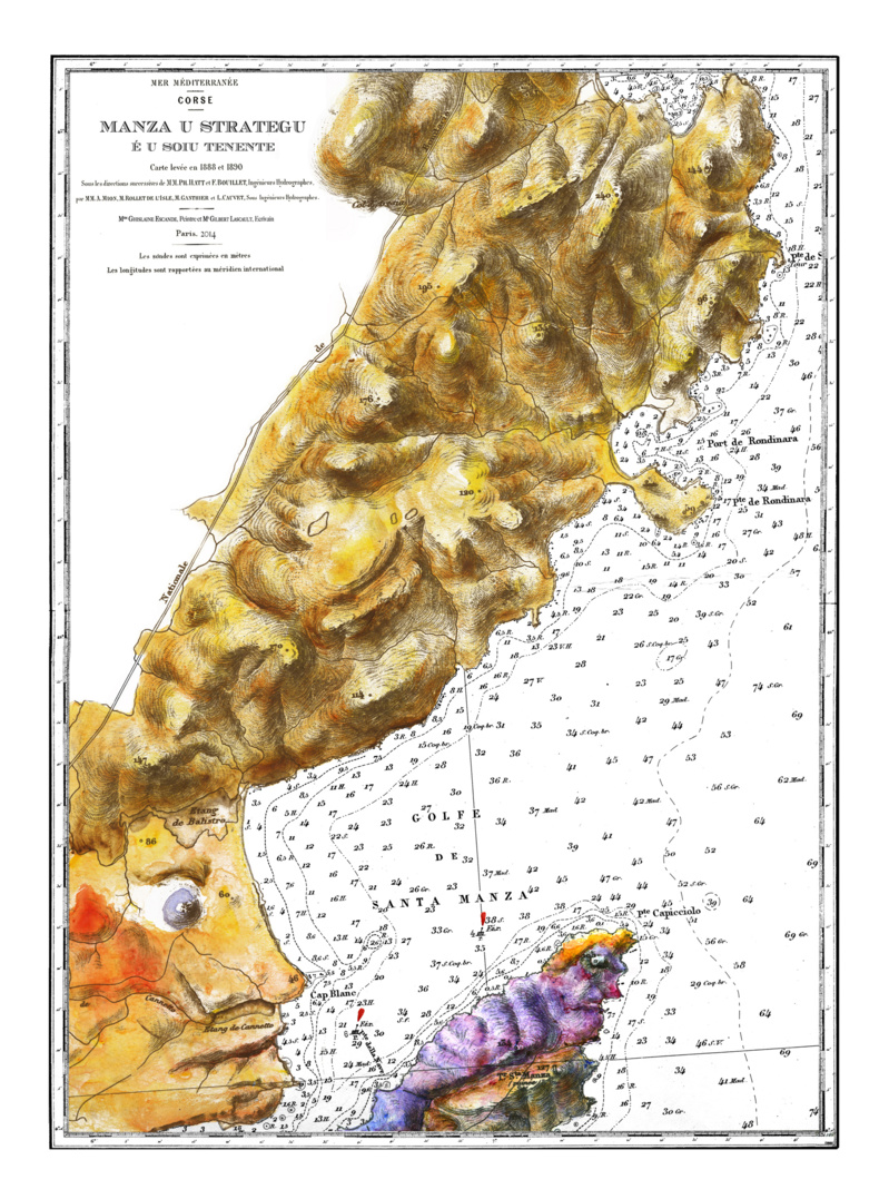 Ghislaine Escande, Manza Ghislaine Escande, Manza