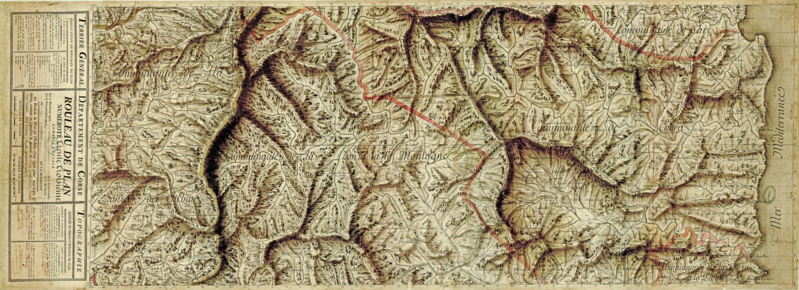 Plan Terrier, détail Plan Terrier, détail