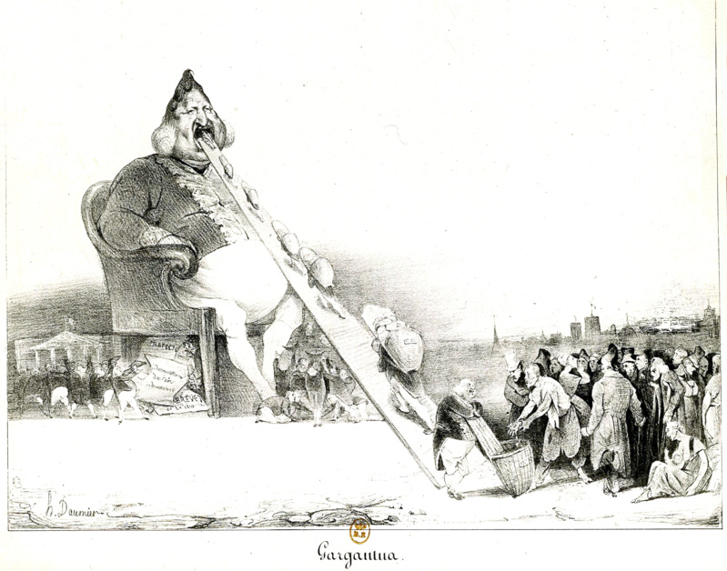 Honoré Daumier, Gargantua