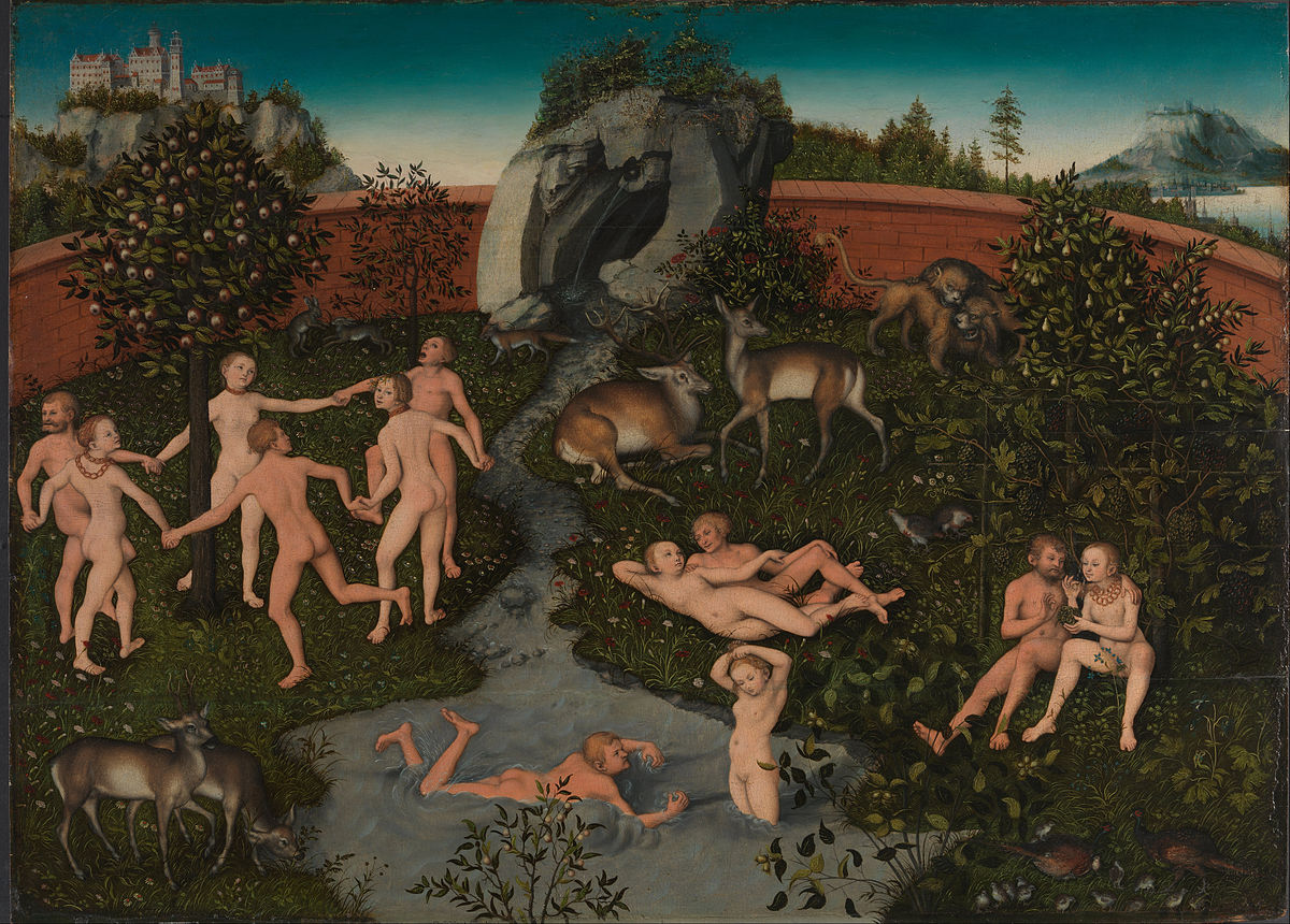 The golden Age, Lucas Cranach, 1530