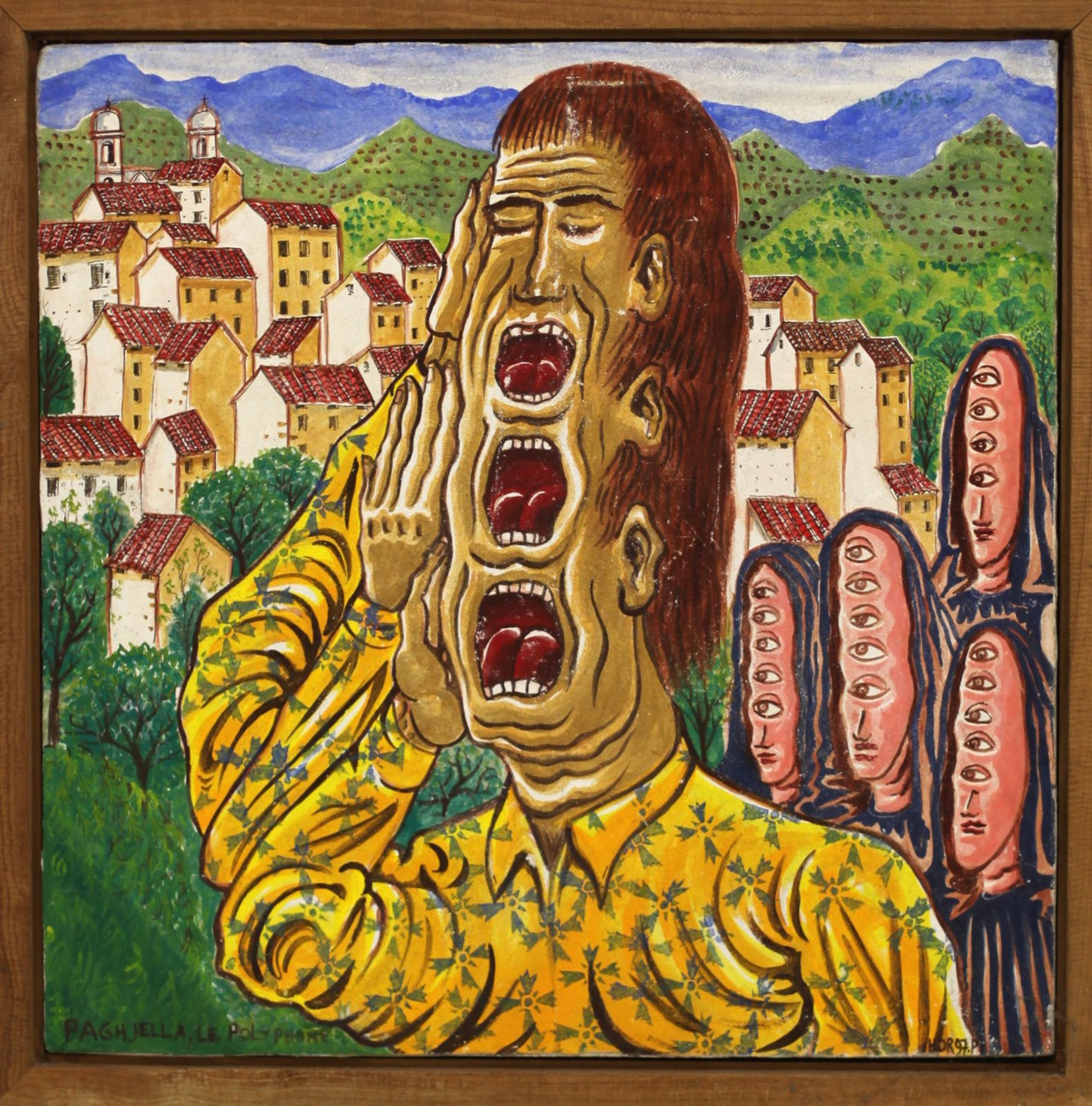 Hervé Di Rosa, Paghjella, le polyphone, 1998 Hervé Di Rosa, Paghjella, le polyphone, 1998