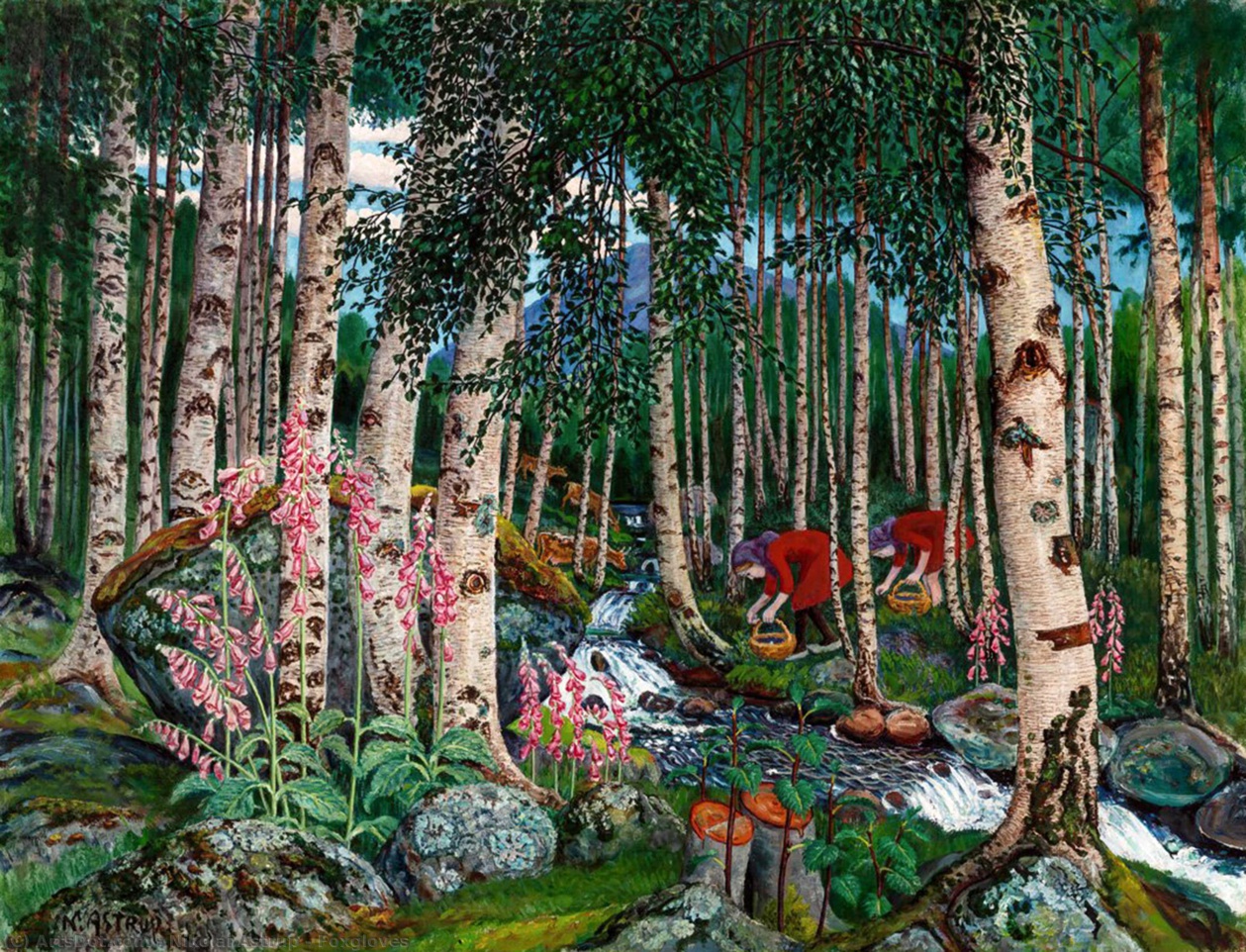 Nikolai Astrup, Digitales Nikolai Astrup, Digitales