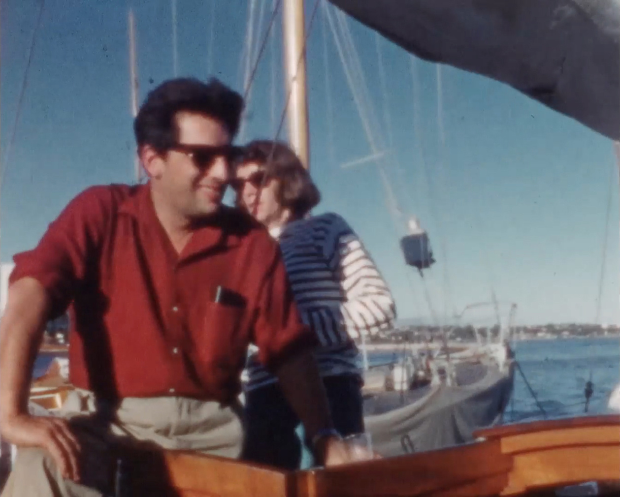 Jean-Paul Riopelle et Joan Mitchell en Corse, 1963