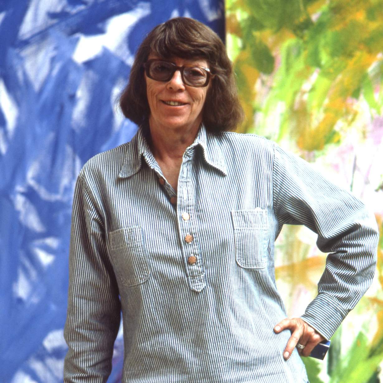 Joan Mitchell in Corsica Joan Mitchell in Corsica