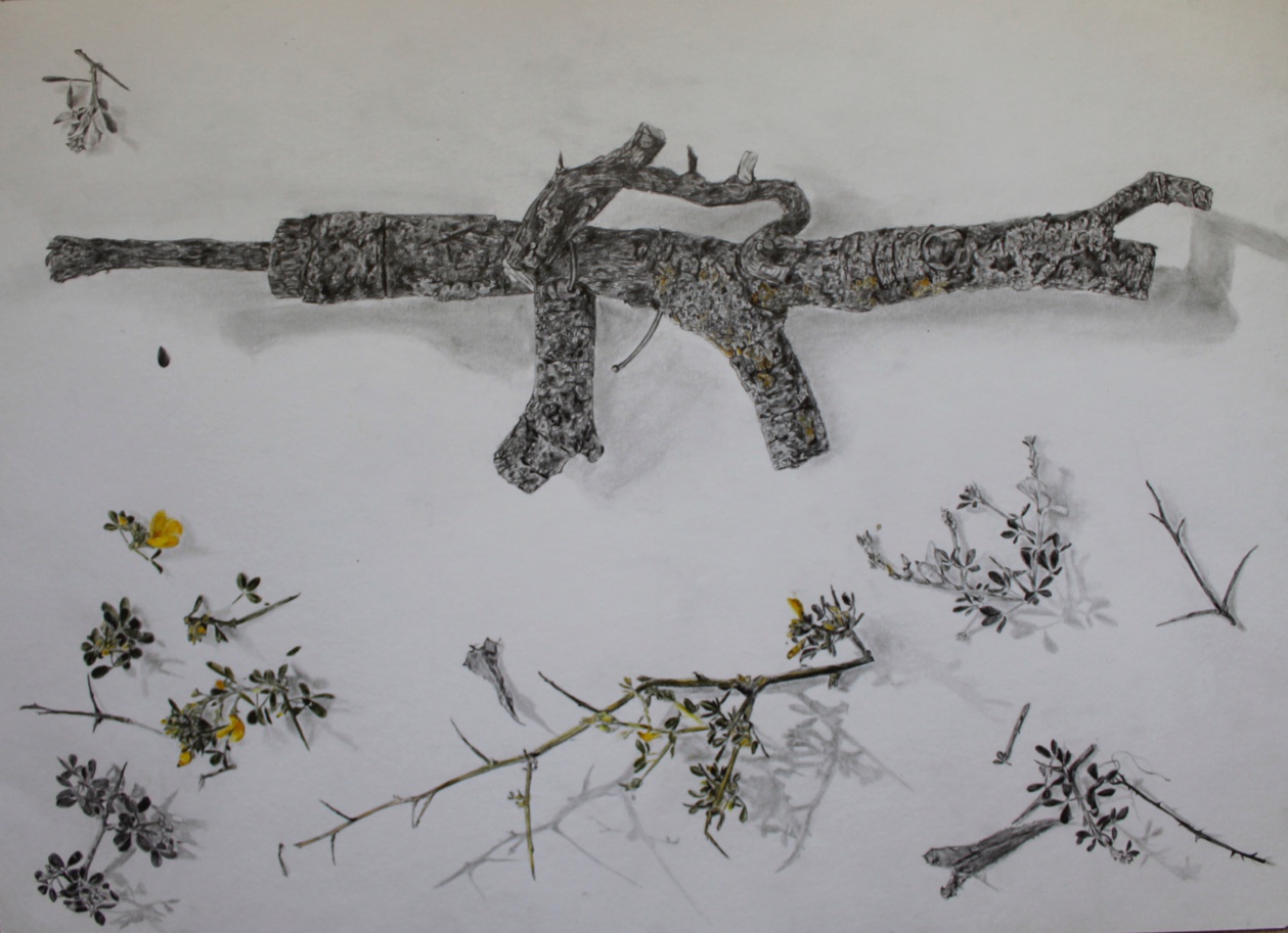 Agnès Accorsi, Armes branches, 2021 Agnès Accorsi, Armes branches, 2021