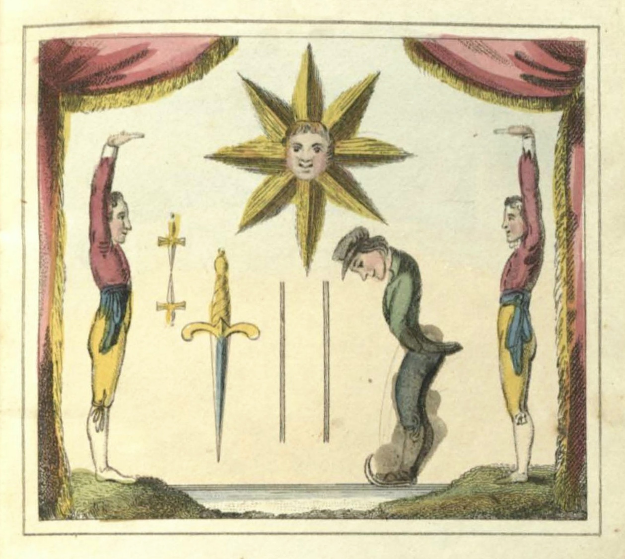 Punctuation Personified, 1824 Punctuation Personified, 1824