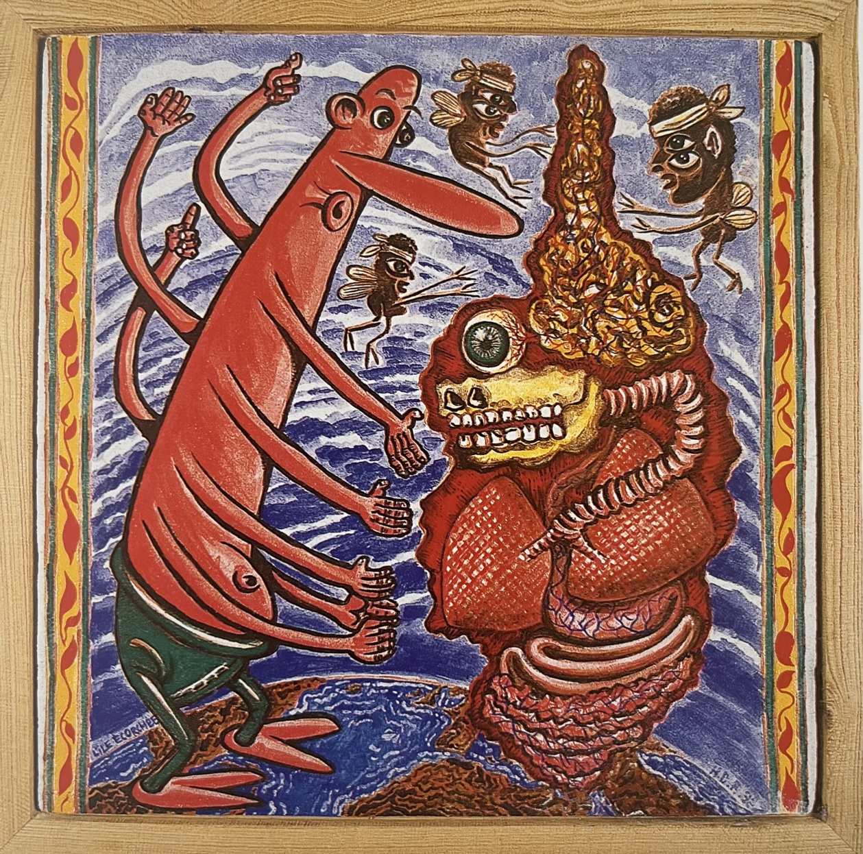 Hervé di Rosa en Corse, l'île écorchée, 1998 Hervé di Rosa en Corse, l'île écorchée, 1998