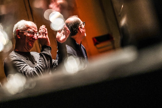 Paulu Calzarelli è Ghjuvan Lucca Luciani, ritrattu di Olivier Sanchez Paulu Calzarelli è Ghjuvan Lucca Luciani, ritrattu di Olivier Sanchez