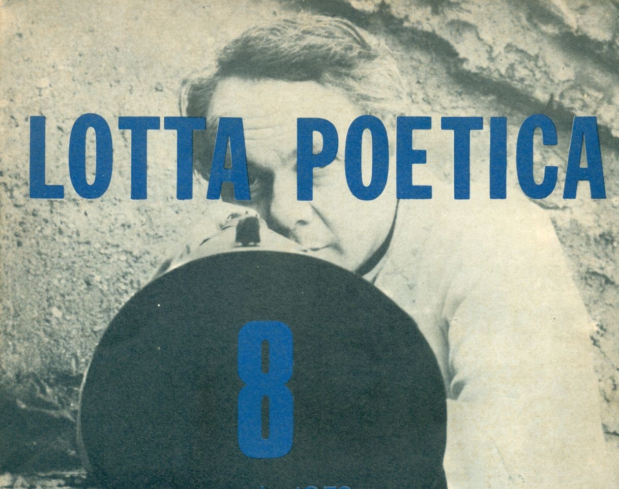 Détail de la revue Lotta Poetica, retravaillé Détail de la revue Lotta Poetica, retravaillé