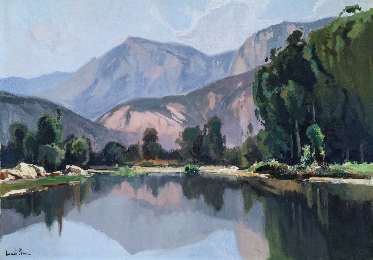 Lucien Peri, Embouchure du Porto, vers 1930 Lucien Peri, Embouchure du Porto, vers 1930