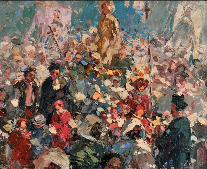 Dominique Frassati, La procession de la Miséricorde à Ajaccio, vers 1940 Dominique Frassati, La procession de la Miséricorde à Ajaccio, vers 1940