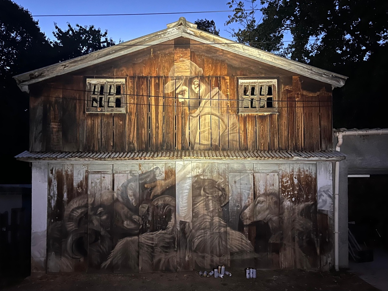 Popularte 2025, oeuvre d'Alberto Ruce Popularte 2025, oeuvre d'Alberto Ruce