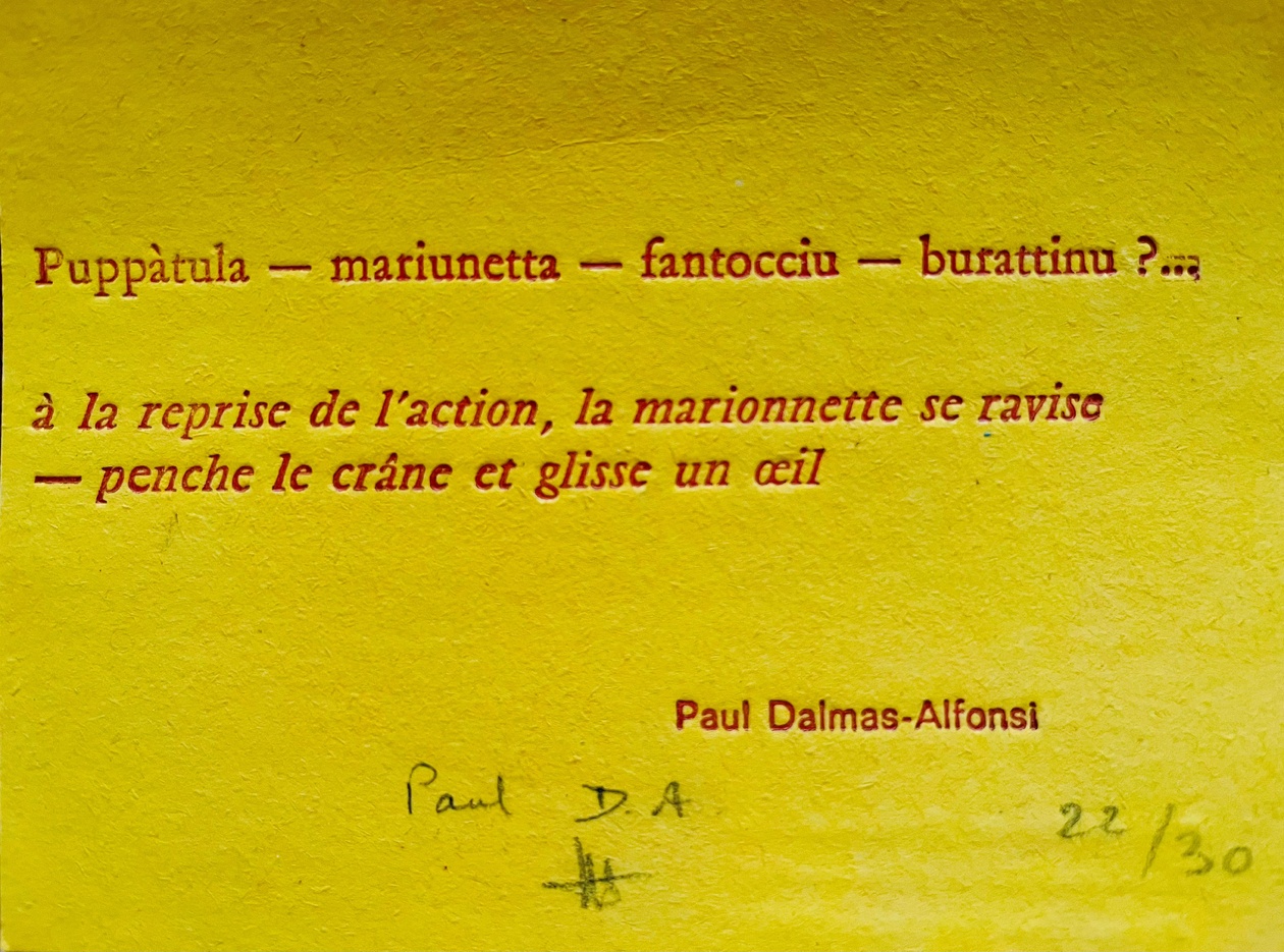 E ghjasteme chì s’appiccicanu