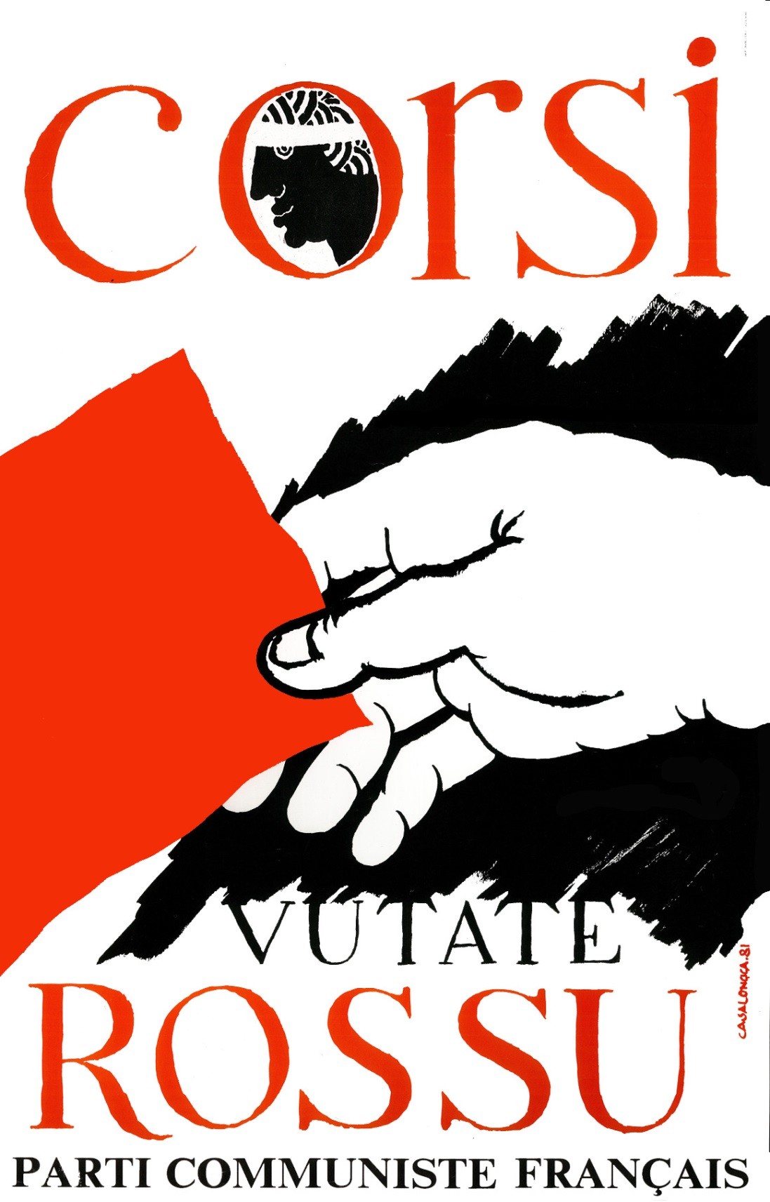 Annexe 1: affiche réalisée par Tonì Casalonga pour la campagne présidentielle de Georges Marchais en 1981
