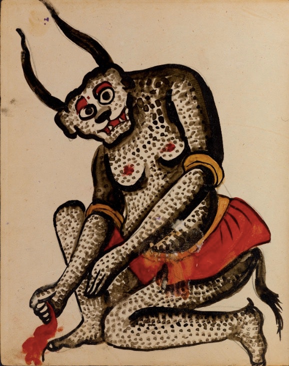 Persian Demons from a Book of Magic and Astrology (1921)