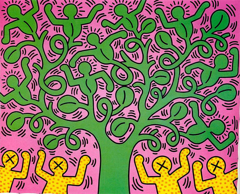 Keith Haring, Tree of life