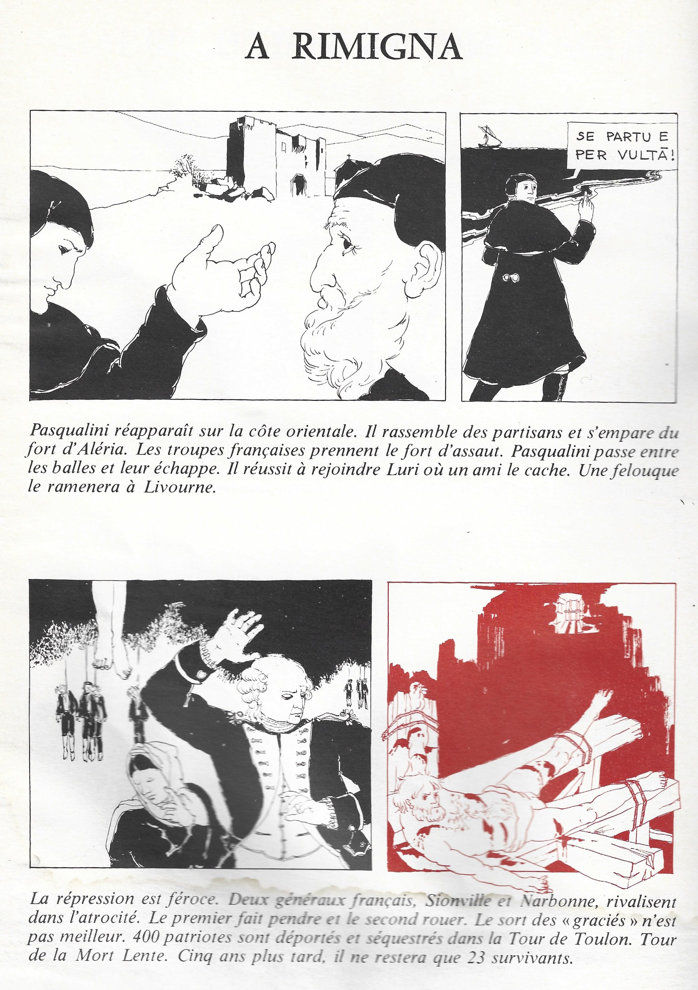 Jacques Gregori et Tonì CAsalonga, Histoire de la Corse en bandes dessinées, 1975 Jacques Gregori et Tonì CAsalonga, Histoire de la Corse en bandes dessinées, 1975