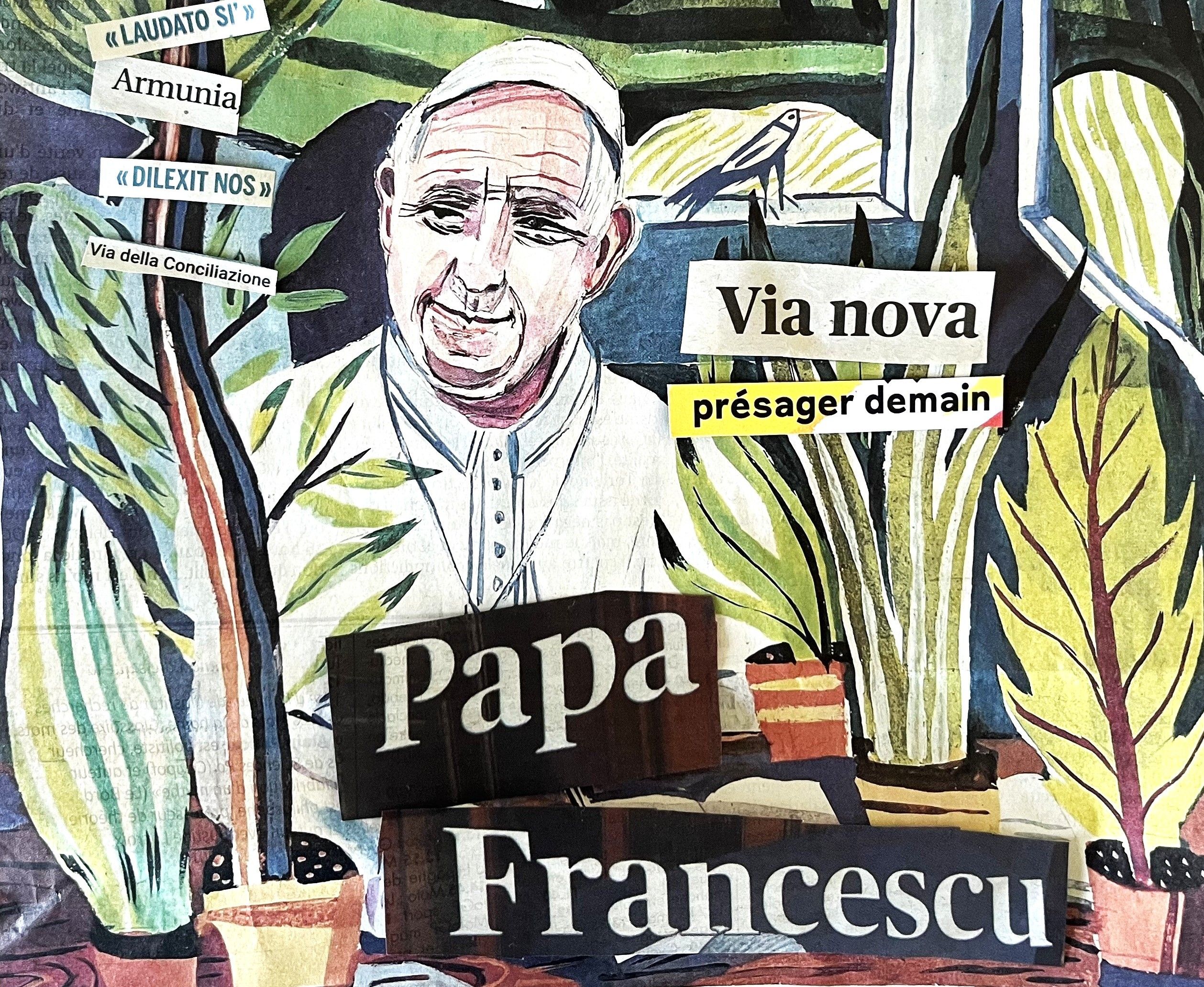 Collage VBL d'après Laurent Corvaisier Collage VBL d'après Laurent Corvaisier