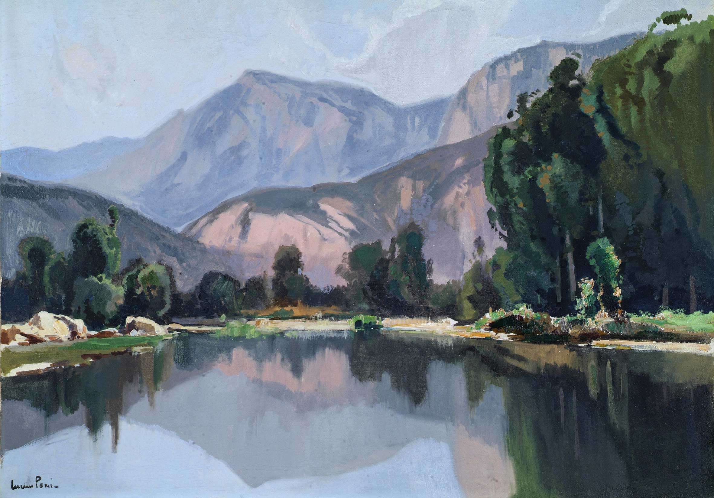 Lucien Peri, Embouchure du Porto, vers 1930