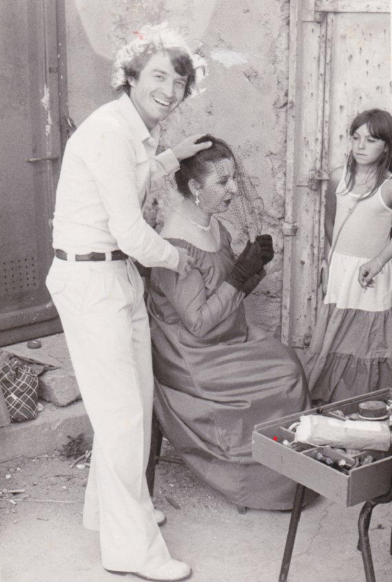 Dominique degli Esposti et Alexandrine, archives Michel Rossi